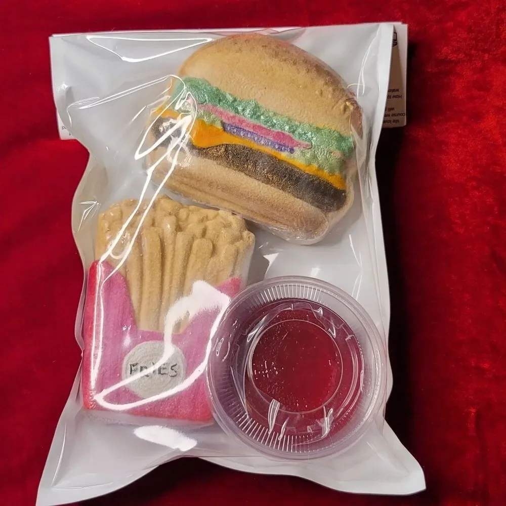 Bath Bomb - Hamburger 🍔 Combo Meal